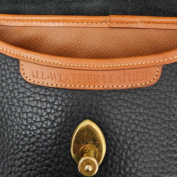 Dooney & Bourke All Weather Leather Spectator Bag Vintage Crossbody Bag - Picture 6 of 16